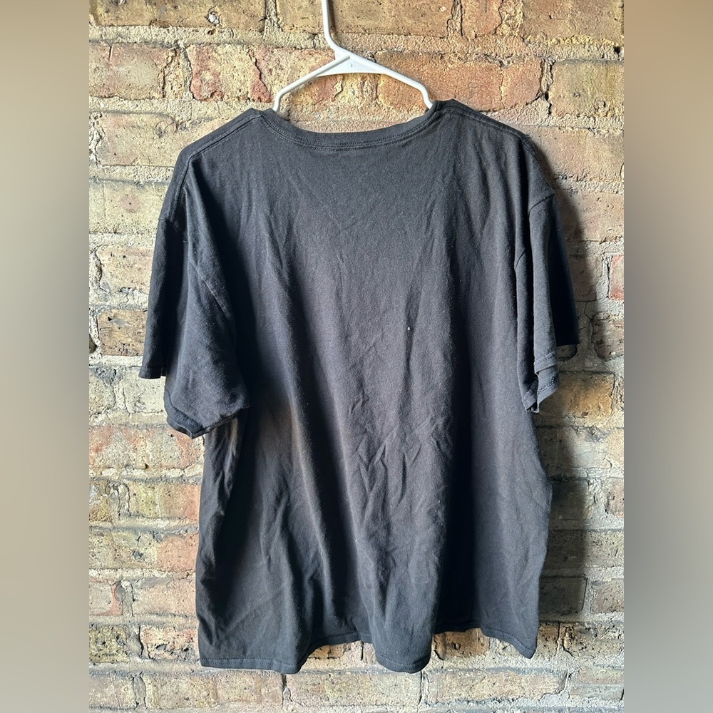 NIRVANA Black Tee with White Print - Picture 3 of 5